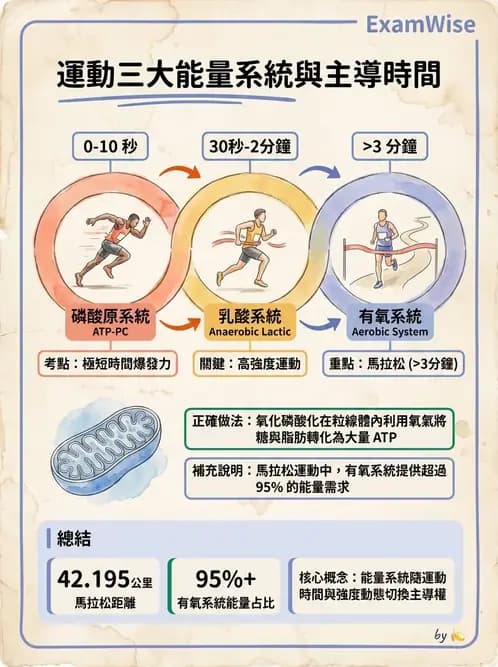 物治 - 能量代謝與運動適應 - AI 圖文解析預覽