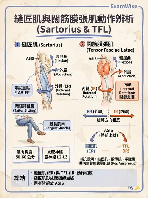 物治 - 髖關節肌動學與生物力學 - AI 圖文解析預覽