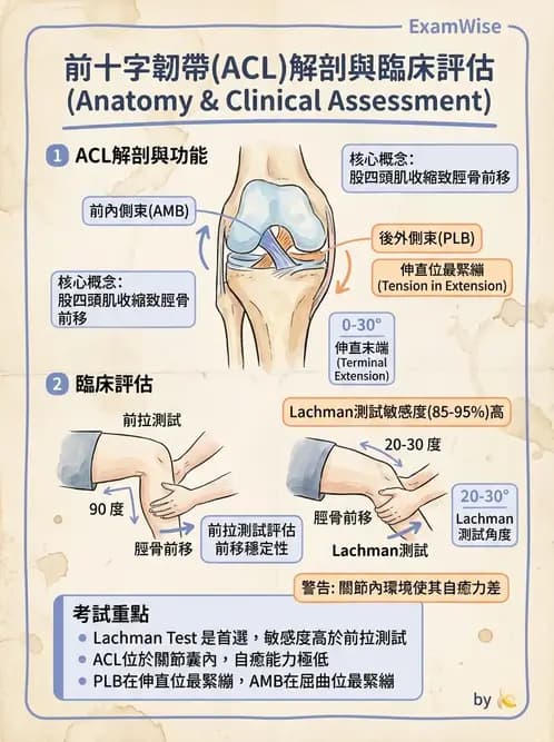 物治 - 膝關節肌動學與生物力學 - AI 圖文解析預覽