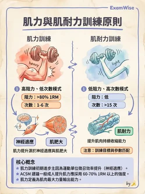 物治 - 肌力訓練方法 - AI 圖文解析預覽