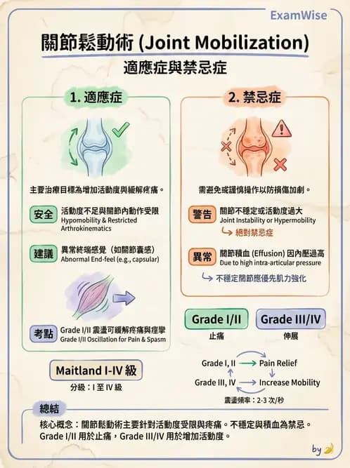 物治 - 鬆動術基礎概念與原則 - AI 圖文解析預覽