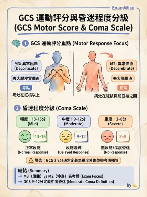 物治 - TBI病理評估與GCS - AI 圖文解析預覽