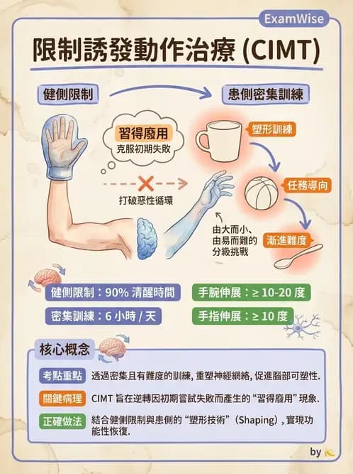 物治 - 腦中風上肢肩部與體適能 - AI 圖文解析預覽