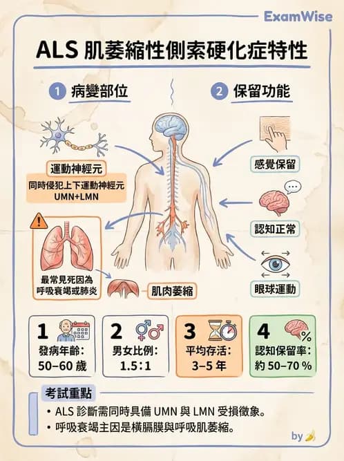 物治 - 運動神經元疾病與其他中樞疾病 - AI 圖文解析預覽