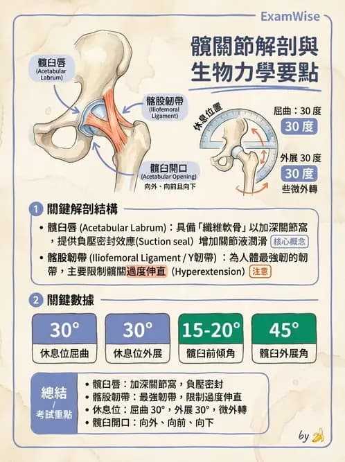 物治 - 髖關節解剖與評估 - AI 圖文解析預覽