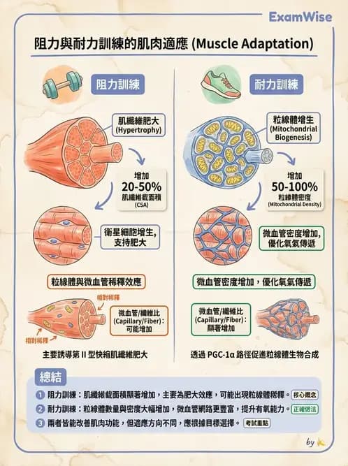 物治 - 能量代謝與運動適應 - AI 圖文解析預覽