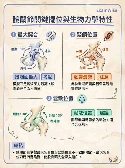 物治 - 髖關節肌動學與生物力學 - AI 圖文解析預覽