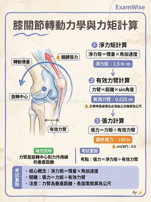 物治 - 關節運動學與生物力學計算 - AI 圖文解析預覽