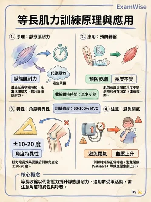 物治 - 肌力訓練方法 - AI 圖文解析預覽