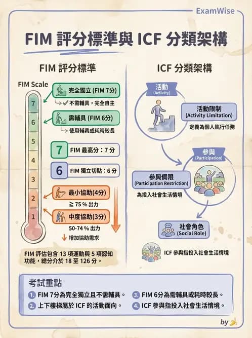 物治 - ICF分類與應用 - AI 圖文解析預覽