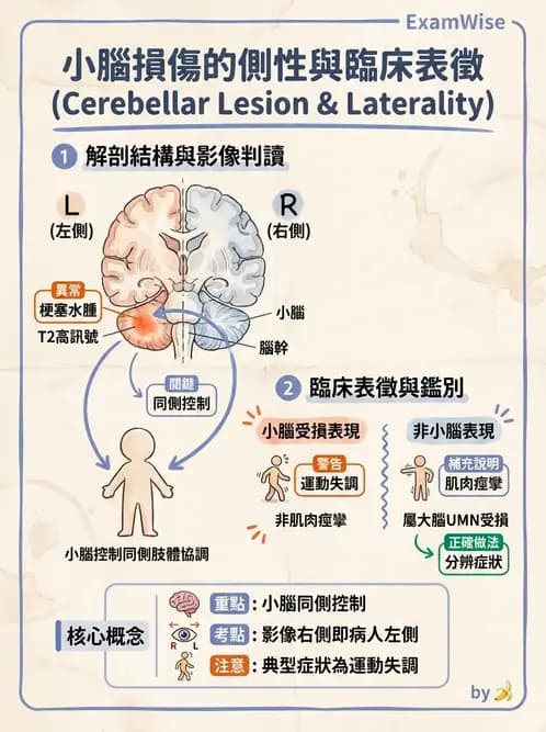 物治 - 小腦疾病物理治療 - AI 圖文解析預覽