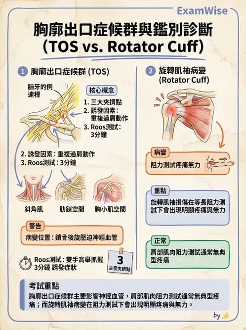 物治 - 冰凍肩與胸廓出口症候群 - AI 圖文解析預覽