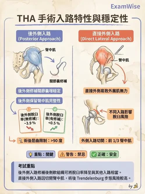 物治 - 髖關節病變與手術復健 - AI 圖文解析預覽