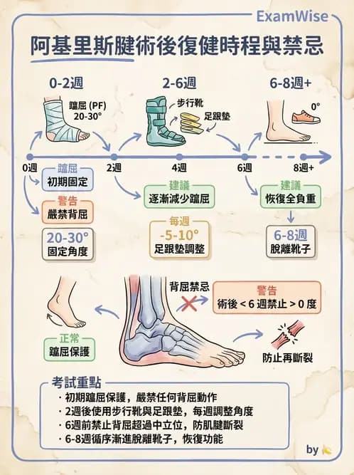 物治 - 踝關節損傷與復健 - AI 圖文解析預覽