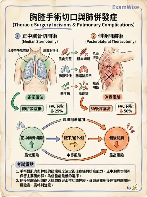 物治 - 胸腔手術、肺移植與呼吸器 - AI 圖文解析預覽