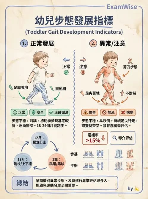 物治 - 兒童發展里程碑(動作與認知) - AI 圖文解析預覽