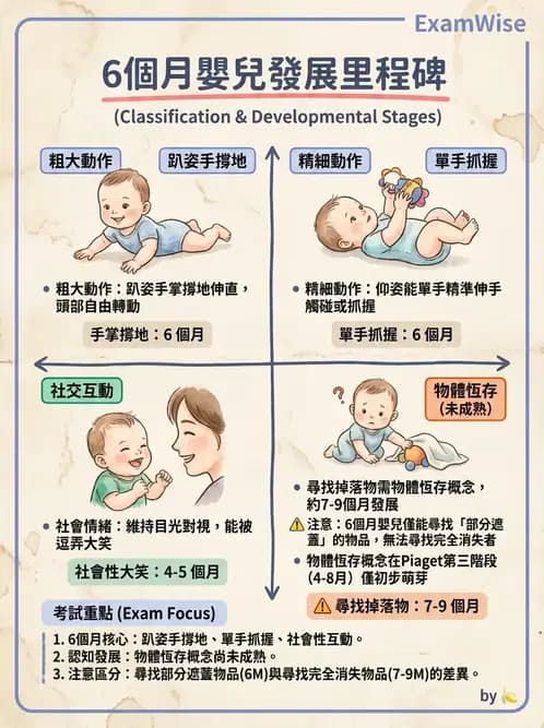 物治 - 兒童發展里程碑(動作與認知) - AI 圖文解析預覽