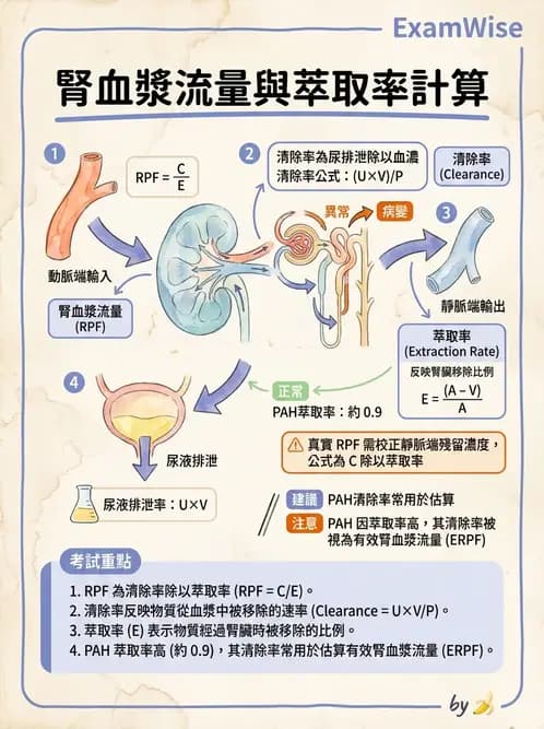 物治 - 消化泌尿系統生理 - AI 圖文解析預覽