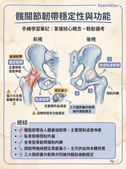 物治 - 髖關節肌動學與生物力學 - AI 圖文解析預覽