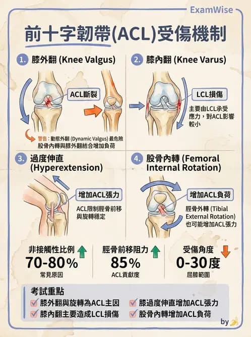 物治 - 膝關節肌動學與生物力學 - AI 圖文解析預覽