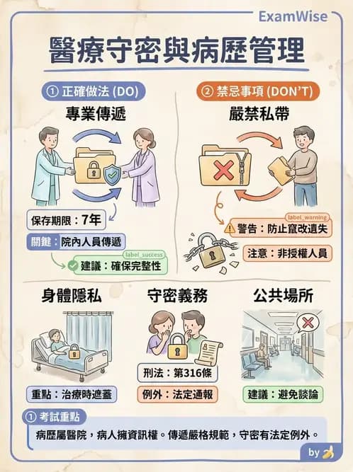 物治 - 病人權益與知情同意 - AI 圖文解析預覽