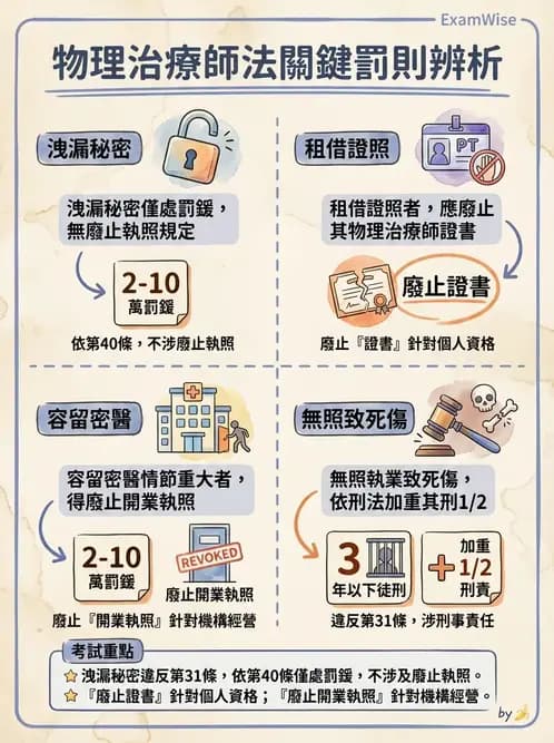 物治 - 物理治療師法核心 - AI 圖文解析預覽