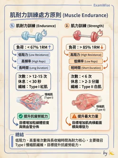 物治 - 肌耐力與神經肌肉適應 - AI 圖文解析預覽