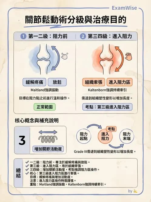 物治 - 鬆動術分級理論 - AI 圖文解析預覽