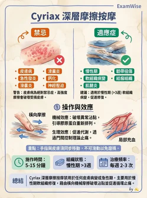 物治 - 深層摩擦按摩與結締組織技術 - AI 圖文解析預覽