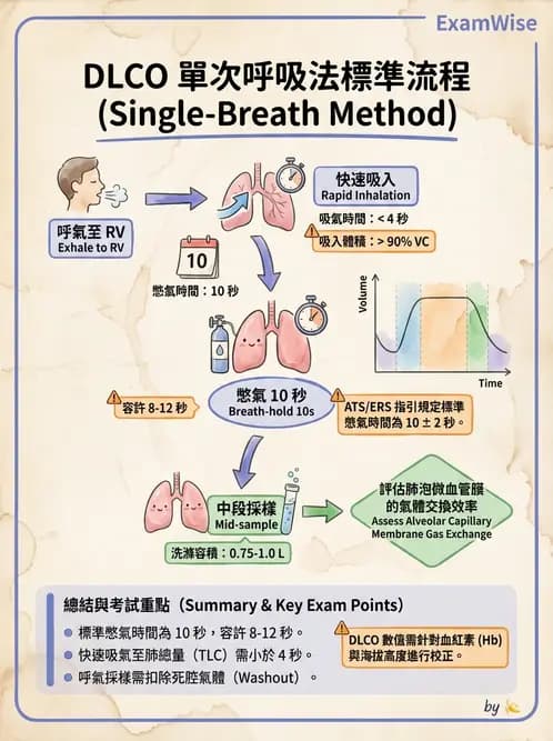 醫檢師 - 肺功能判讀與氣體交換 - AI 圖文解析預覽