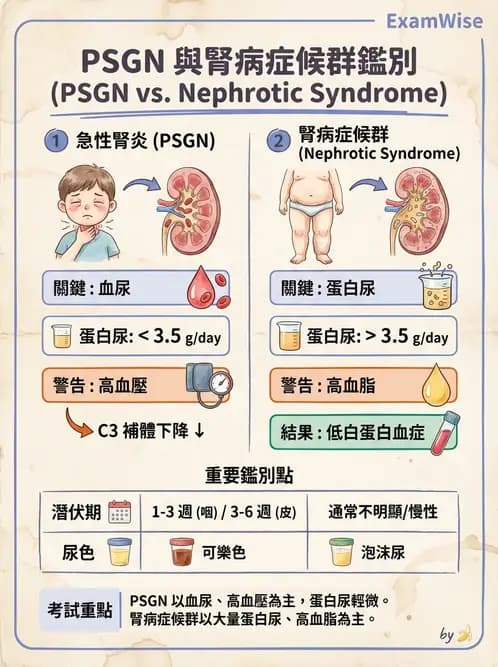 醫檢師 - 腎臟泌尿及男性生殖疾病 - AI 圖文解析預覽