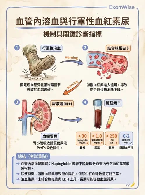 醫檢師 - 溶血性貧血與血色素病變 - AI 圖文解析預覽