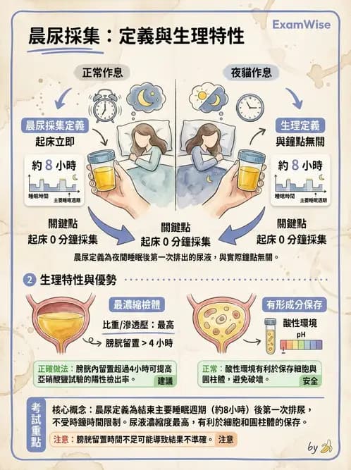 醫檢師 - 尿沉渣鏡檢與物理檢查 - AI 圖文解析預覽