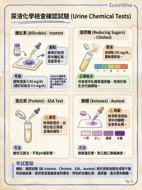 醫檢師 - 尿液化學檢驗 - AI 圖文解析預覽