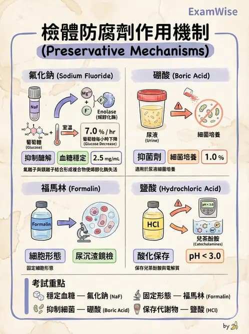 醫檢師 - 尿沉渣鏡檢與物理檢查 - AI 圖文解析預覽