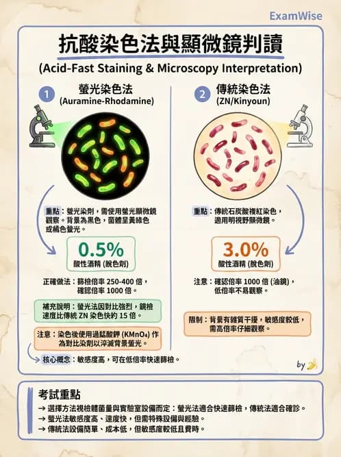 醫檢師 - 痰液一般鏡檢 - AI 圖文解析預覽
