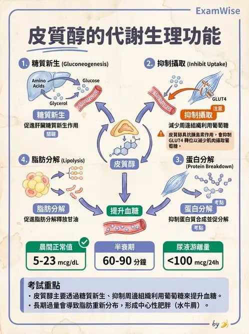 醫檢師 - 腎上腺與生殖內分泌 - AI 圖文解析預覽