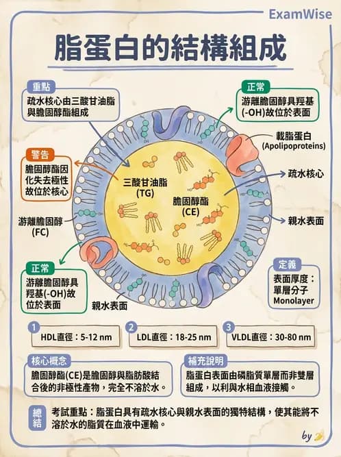 醫檢師 - 脂蛋白分類與臨床應用 - AI 圖文解析預覽