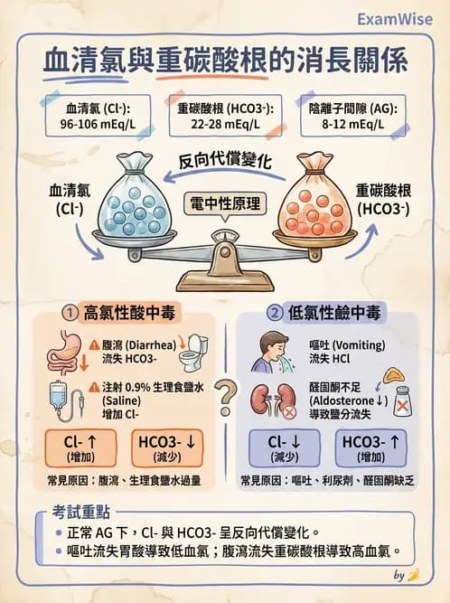 醫檢師 - 電解質與微量元素 - AI 圖文解析預覽