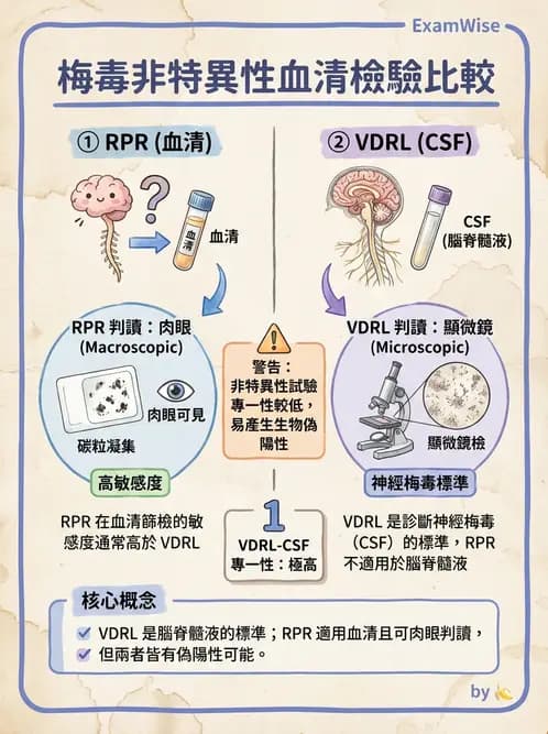 醫檢師 - 急性發炎蛋白與微生物感染血清學 - AI 圖文解析預覽