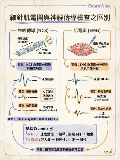 醫檢師 - 神經肌肉與睡眠檢查 - AI 圖文解析預覽