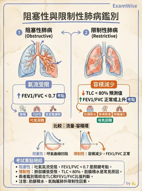 醫檢師 - 肺功能判讀與氣體交換 - AI 圖文解析預覽