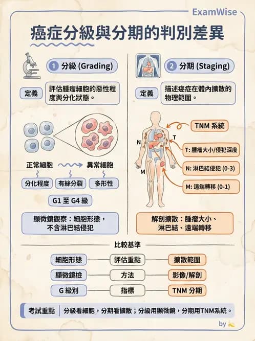 醫檢師 - 腫瘤概論 - AI 圖文解析預覽