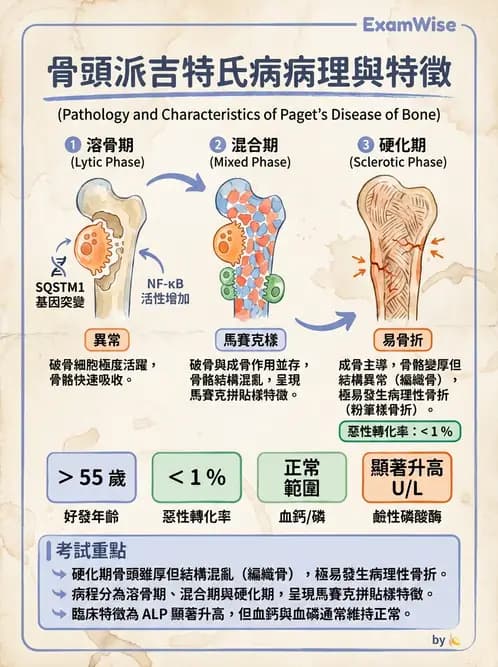 醫檢師 - 骨骼及軟組織疾病 - AI 圖文解析預覽