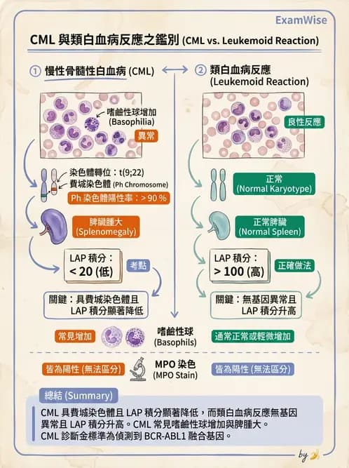 醫檢師 - 慢性血液腫瘤與骨髓增生疾患 - AI 圖文解析預覽
