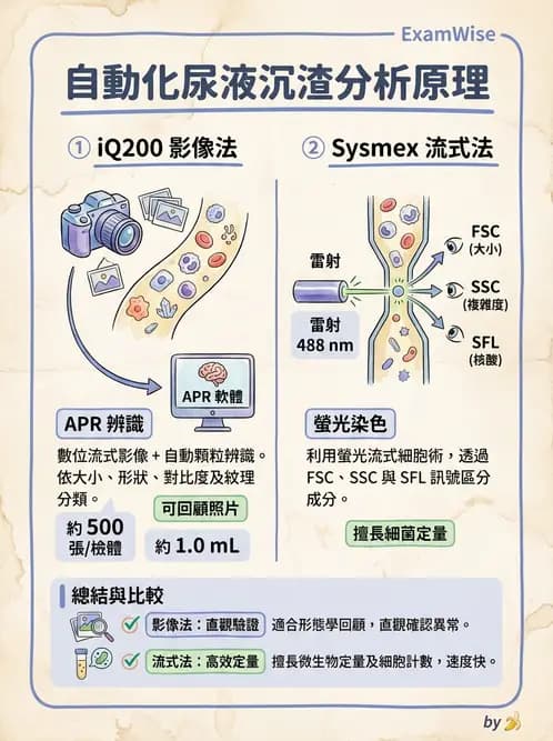 醫檢師 - 尿沉渣鏡檢與物理檢查 - AI 圖文解析預覽