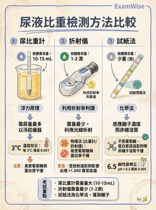醫檢師 - 尿沉渣鏡檢與物理檢查 - AI 圖文解析預覽