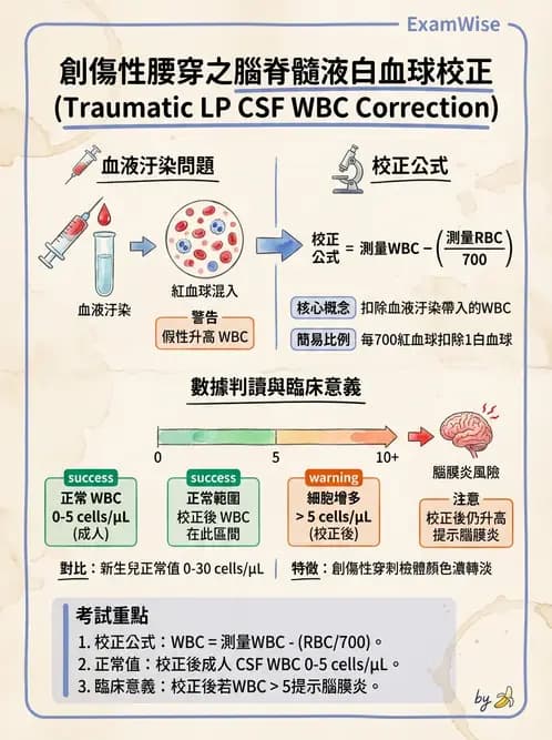 醫檢師 - 腦脊髓液檢查 - AI 圖文解析預覽