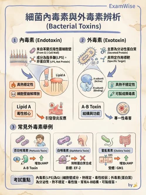 醫檢師 - 實驗室安全與微生物特性 - AI 圖文解析預覽
