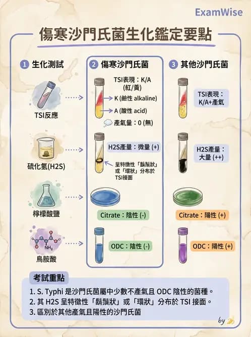 醫檢師 - 腸內菌鑑別方法與培養基 - AI 圖文解析預覽